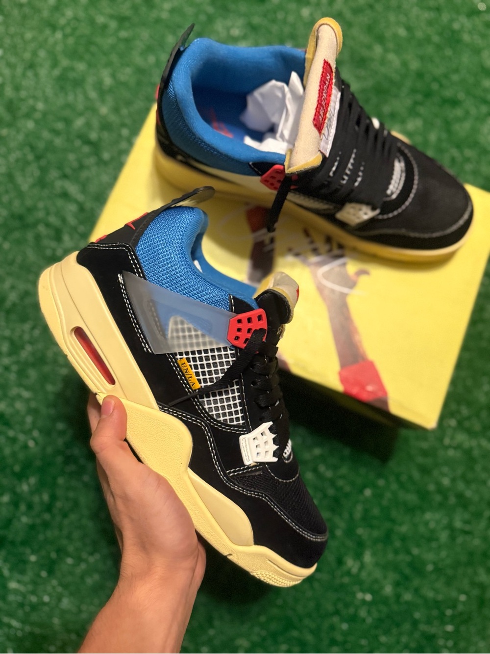 Air Jordan 4 Retro Union LA “Off-Noir”
